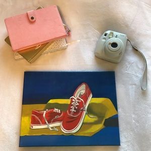 Oil Painted Canvas- Vans